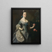 Hannah Loring - John Singleton Copley — oprawiony obraz na ścianie