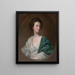 Mme Robert Hyde - John Singleton Copley — oprawiony obraz na ścianie