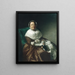 Pani Sylvanus Bourne - John Singleton Copley — oprawiony obraz na ścianie