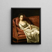Portret damy - John Singleton Copley — oprawiony obraz na ścianie