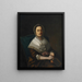 Portret pani Ebenezer Austin - John Singleton Copley — oprawiony obraz na ścianie