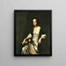 Portret pani John Stevens, Judith Sargent, później pani John Murray - John Singleton Copley — oprawiony obraz na ścianie