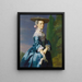 Portret Sarah Allen, z domu Sargent - John Singleton Copley — oprawiony obraz na ścianie