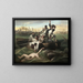Watson i rekin - John Singleton Copley — oprawiony obraz na ścianie
