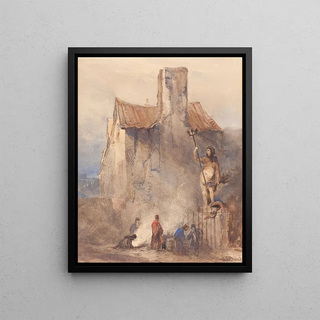 John Skinner Prout - The Bristol Riots The Burning in the Street.webp