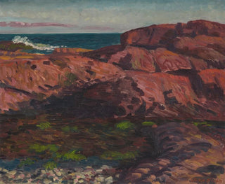 Południowe popołudnie na Red Rocks - John Sloan — widok dzieła
