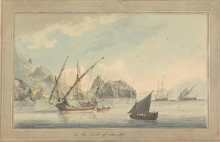 John Thomas Serres - Shipping off the Coast at Amalfi.webp