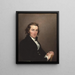Dr Lemuel Hopkins - John Trumbull — oprawiony obraz na ścianie