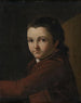 Jabez Huntington Jr. wnuk artysty - John Trumbull — widok dzieła