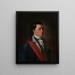 Major Roger Alden - John Trumbull — oprawiony obraz na ścianie