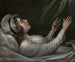 Sarah Hope Harvey na jej łóżku śmierci - John Trumbull — widok dzieła