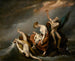 Ostatnia rodzina, która ginie podczas potopu, Księga Rodzaju 7424 - John Trumbull — widok dzieła
