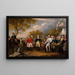 La reddition du général Burgoyne à Saratoga le 16 octobre - John Trumbull — oprawiony obraz na ścianie