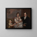 La famille Vernet - John Trumbull — oprawiony obraz na ścianie