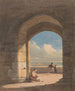 Une arche à Holy Island Northumberland - John Varley — widok dzieła