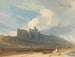Zamku Bamburgh, Northumberland - John Varley — widok dzieła