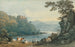 Château de Berry Pomeroy Devon - John Varley — widok dzieła