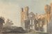 Opactwo Kirkstall niedaleko Leeds - John Varley — widok dzieła