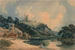 Knaresborough nad rzeką Nidd w Yorkshire - John Varley — widok dzieła