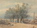 Most Vauxhall - John Varley — widok dzieła