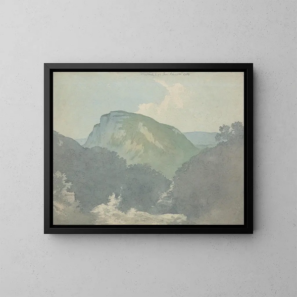 Matlock High Tor - John Warwick Smith — oprawiony obraz na ścianie