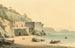La baie de Naples depuis la plage de Posillipo - John Warwick Smith — widok dzieła