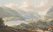 Jeziora Llanberis z drogi z Caernarfon do Llanberis Caernarfonshire - John Warwick Smith — widok dzieła