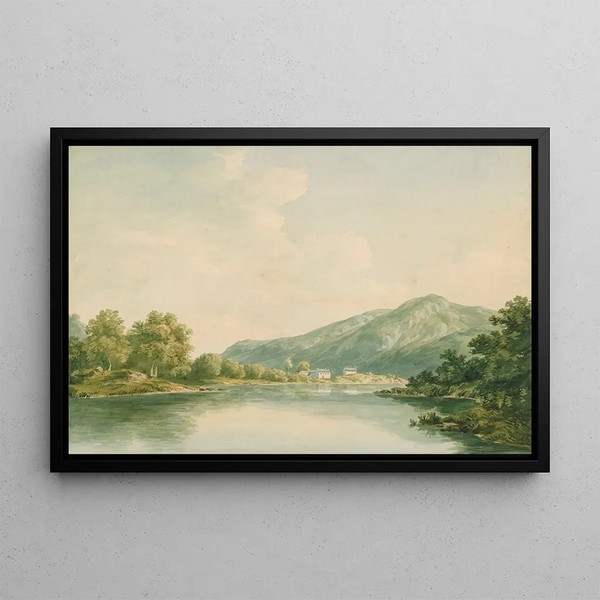John Warwick Smith - The lower end of Lake Windermere.webp