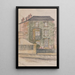 Quinze Downshire Hill Hampstead - John Werge — oprawiony obraz na ścianie
