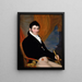 Portret Salomona Isaacs - John Wesley Jarvis — oprawiony obraz na ścianie