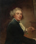 Portret artysty do pasa trzymający portfolio - John Westbrooke Chandler — widok dzieła