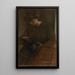 Pracownik - John White Alexander — oprawiony obraz na ścianie