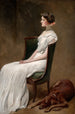 Mademoiselle Dorothy Quincy Roosevelt - John White Alexander — widok dzieła