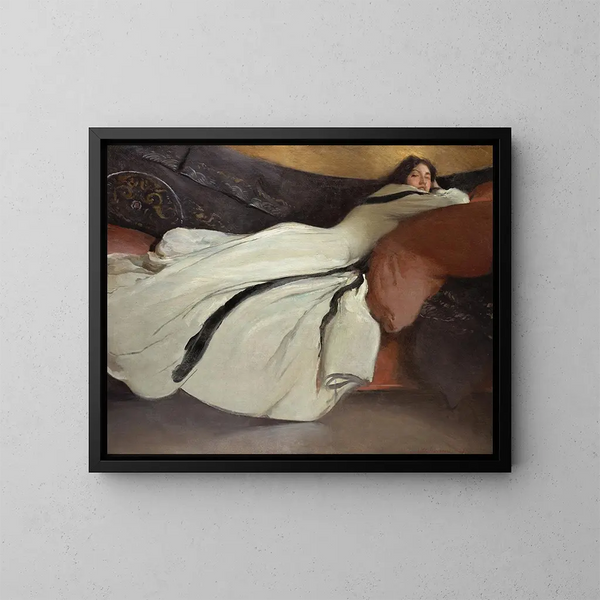 Repos - John White Alexander — oprawiony obraz na ścianie