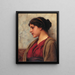 Klasyczna piękność, Myśli odległe - John William Godward — oprawiony obraz na ścianie