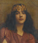 Jedna perska księżniczka - John William Godward — widok dzieła