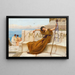 Jedna kapłanka Bakkusa - John William Godward — oprawiony obraz na ścianie
