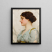 Jedno piękno rzymskie - John William Godward — oprawiony obraz na ścianie