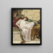 Une sieste - John William Godward — oprawiony obraz na ścianie