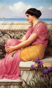 L'absence rend le cœur plus tendre - John William Godward — widok dzieła