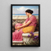 L'absence rend le cœur plus tendre - John William Godward — oprawiony obraz na ścianie