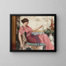 Amator - John William Godward — oprawiony obraz na ścianie