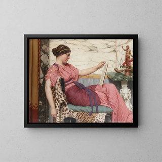 Amator - John William Godward — oprawiony obraz na ścianie