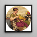 Une édition de luxe - John William Godward — oprawiony obraz na ścianie