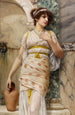 Przy fontannie - John William Godward — widok dzieła