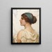 Atalante - John William Godward — oprawiony obraz na ścianie
