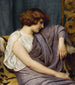 Briséis - John William Godward — widok dzieła