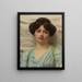 Carine - John William Godward — oprawiony obraz na ścianie
