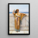 Clymène - John William Godward — oprawiony obraz na ścianie