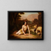Giotto rysujący z natury - John William Godward — oprawiony obraz na ścianie
